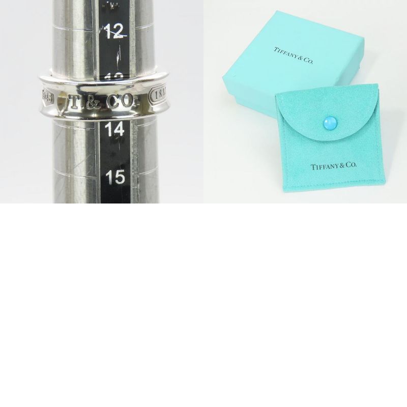 Tiffany & Co Ring Narrow 1837 Silver 925 Approx 7.6g Silver Accessories Cute