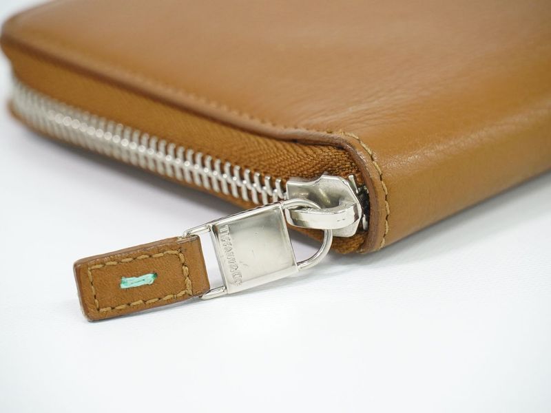 Authentic Tiffany & Co Tiffany & Co Round Zipper Fold Wallet Compact Wallet