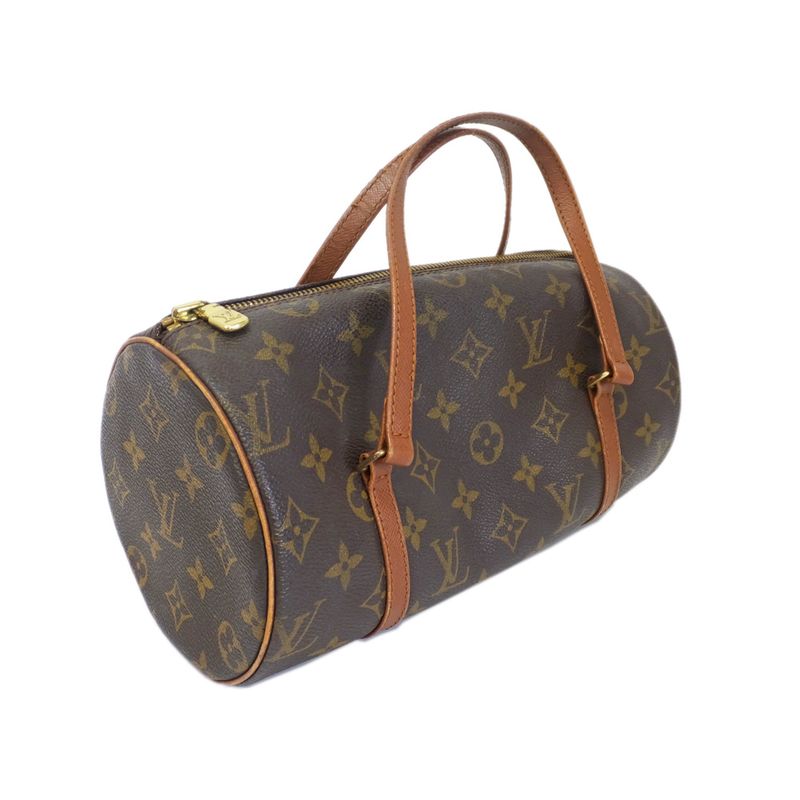 Louis Vuitton Papillon 26 Handbag M51386 Monogram Brown Gold Hardware