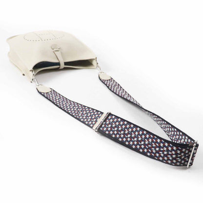 Hermes Evelyn 3PM Beton Silver Hardware Sangle Zigzag Taurillon Clemence