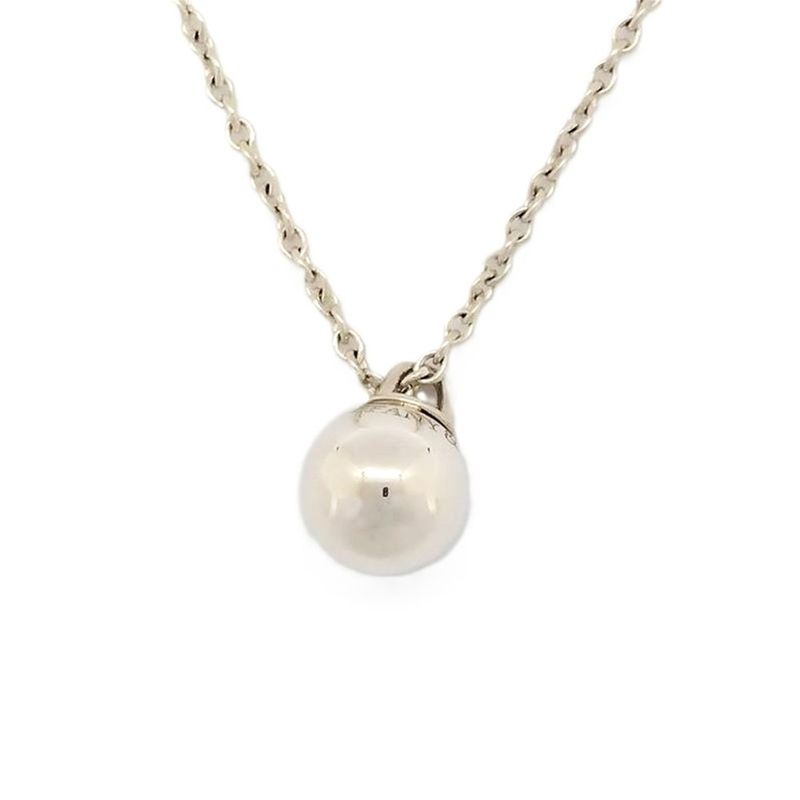 Tiffany & Co Tiffany & Co Hardware Ball Necklace Sv925 35g Silver