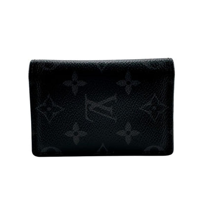 Louis Vuitton M61696 Organizer De Poche Monogram Card Case Wallet Brand Black