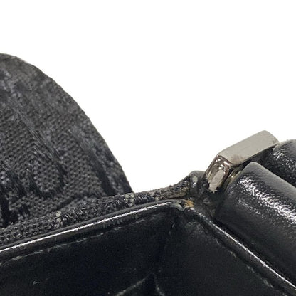 Dior/christian Dior Shoulder Bag Street Chictrotter Black And Gray Leather