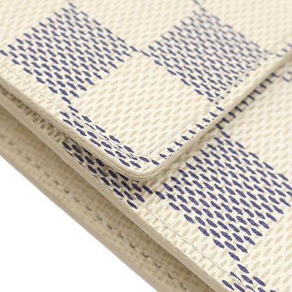 Louis Vuitton Long Wallet Porte Trésor International Damier Azure Canvas Damier