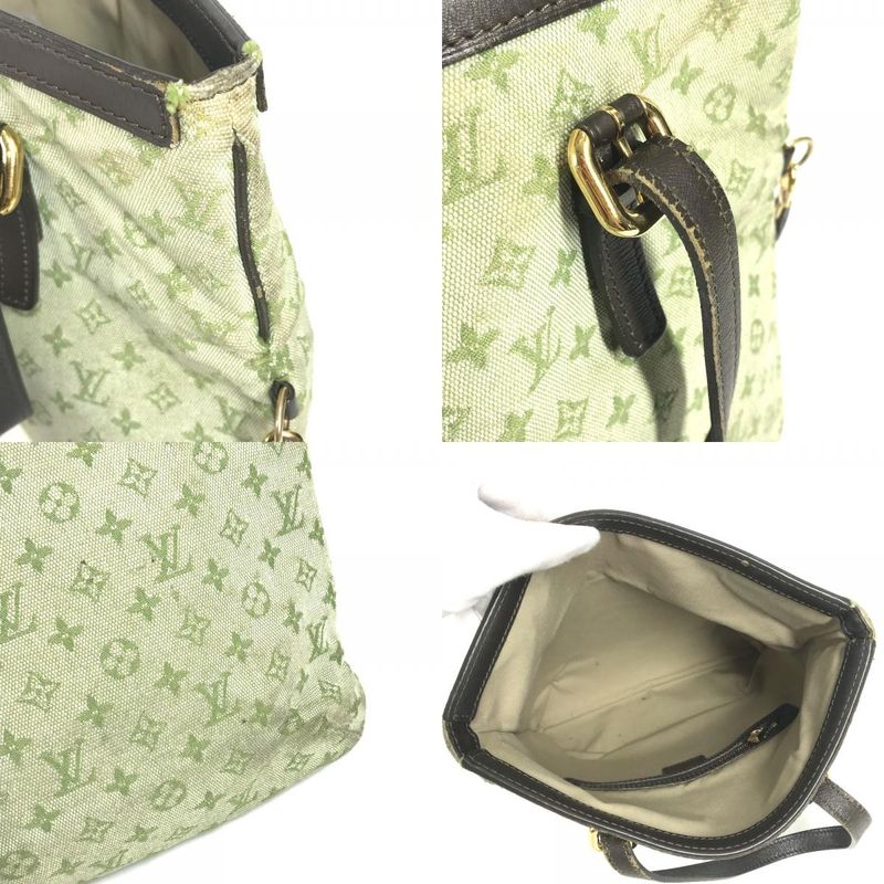 Louis Vuitton Handbag Francoise M92209 Monogram Mini Canvas Khaki