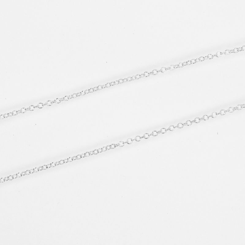 Tiffany & Co Sentimental Heart 925 Silver Ladies 2.4g Necklace