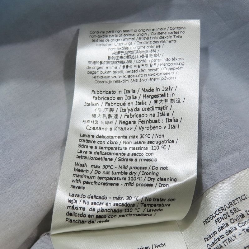 Unused 2021 Fendi Shirt Short Sleeve Total Logo Zucca Pattern Ff Carrigraffi