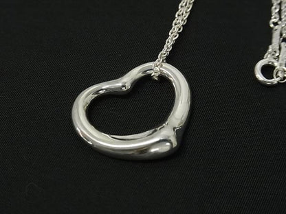 Tiffany & Co Tiffany & Co Elsa Peretti Open Heart Sv925 Big Necklace Accessori