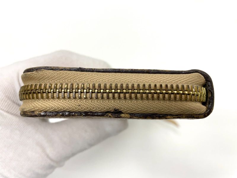 Louis Vuitton Monogram Empreinte Portefeuille Clemence Round Zipped Wallet Long