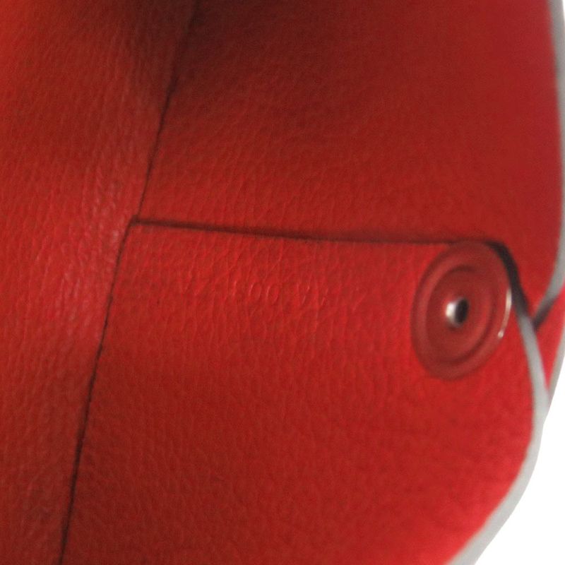 Hermes Bastia Evercolor Rouge Coup Silver Hardware Z Engraved (2021) Coin Case