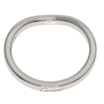 Cartier Ballerina Curve #46 Ring Pt950 Ladies