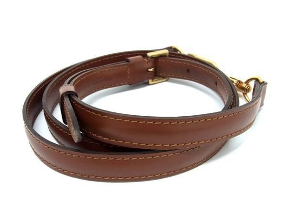 Louis Vuitton Shoulder Strap For Bag Shoulder Crossbody Ladies Brown Az0260