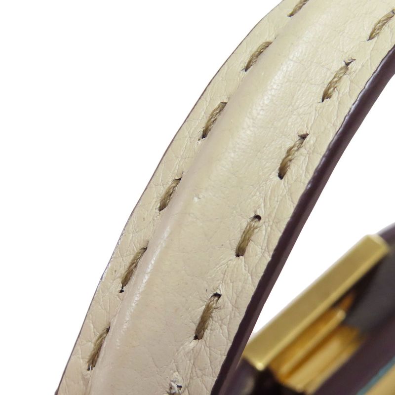 Fendi Peekaboo Mini Selleria 2WAY Handbag Calf Women