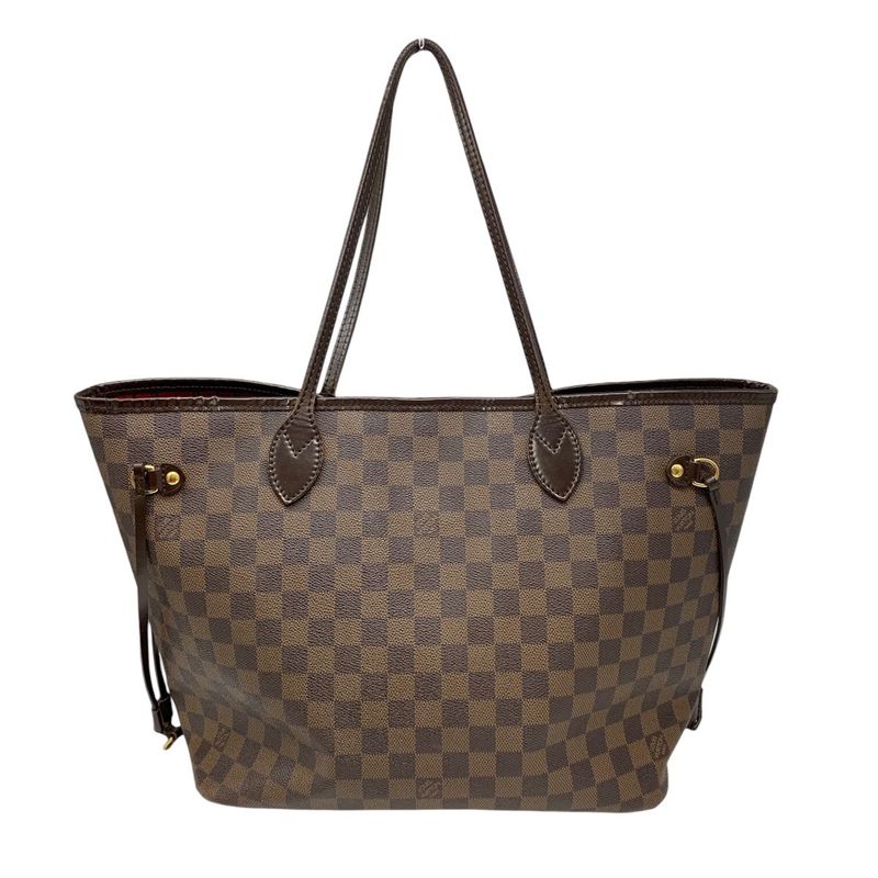 0875 Louis Vuitton Tote Bag Neverfull MM N51105 Damier Old Shape Handbag