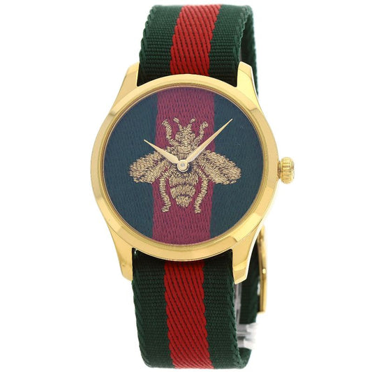 Gucci Ya1264 G-timeless Marché De Merveille Watch GP Nylon Boys