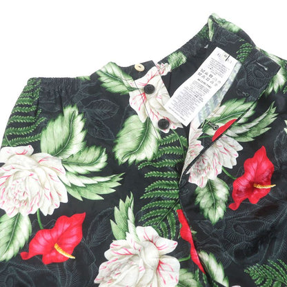 Gucci 624524/619073 Silk-blend Short-sleeved Aloha Shirt And Shorts Set-up