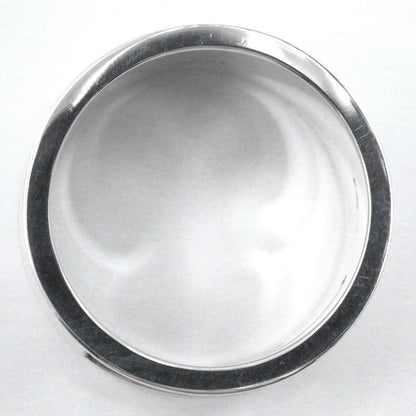 Gucci Branded G Wide Silver 925 Size 20 Men's 12.5g Ring