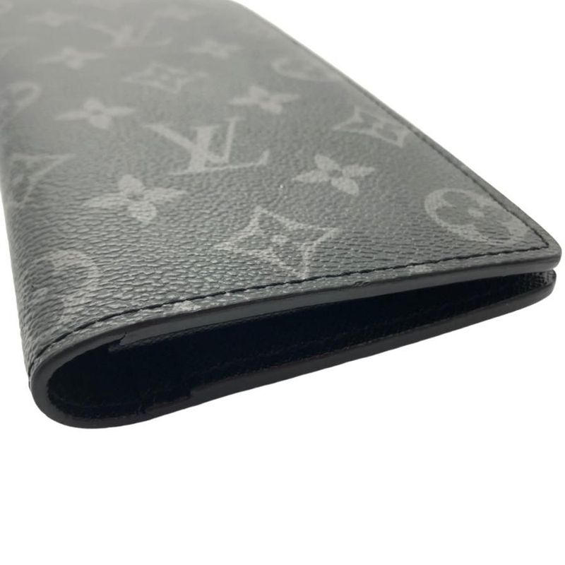 1072 Louis Vuitton Portefeuille Brazza M62516 Monogram Eclipse Fragment