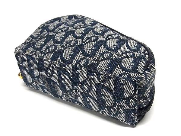 Christian Dior Christian Dior Trotter Saddle Pouch Canvas Multi