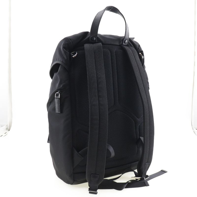 Prada 2vz135 Nylon NERO Unisex Backpack/daypack