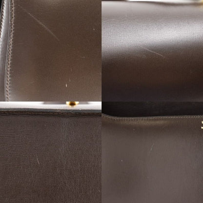Hermes 2way Shoulder Vintage Box Calf Brown 00H Ladies Handbag