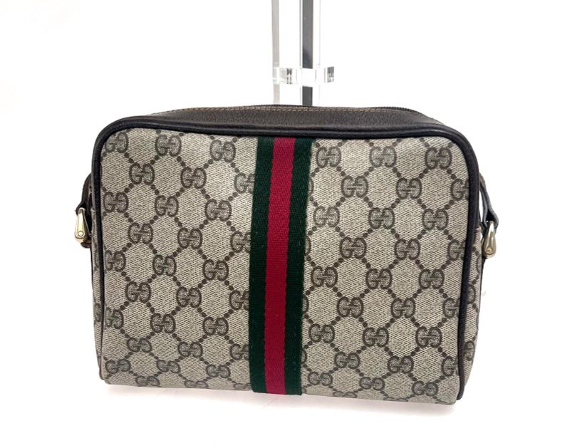 Gucci Shoulder Bag GG Sherry Pvcleather 38fa142