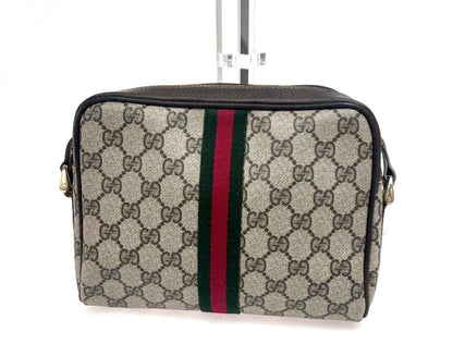 Gucci Shoulder Bag GG Sherry Pvcleather 38fa142