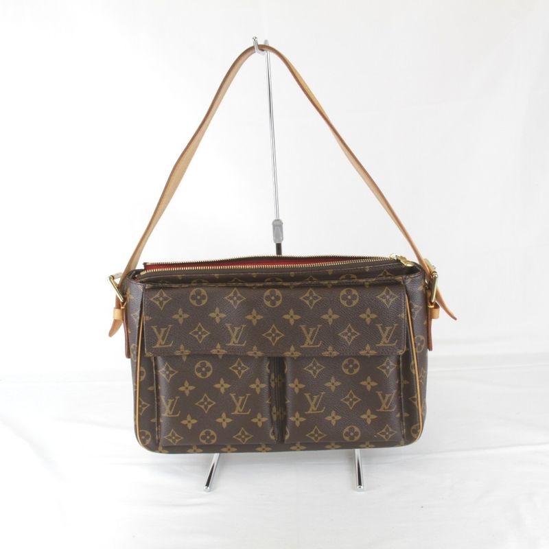 Louis Vuitton M51163 Shoulder Bag Monogram Canvas Brown
