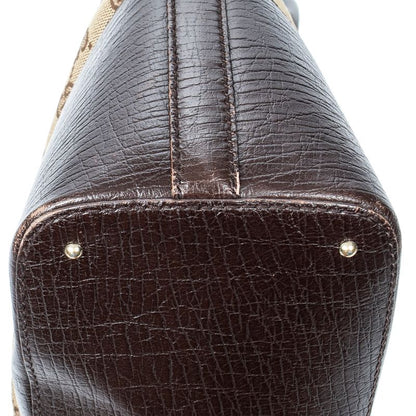 Gucci Medium Hustler Tote Brown/beige GG Canvas AB