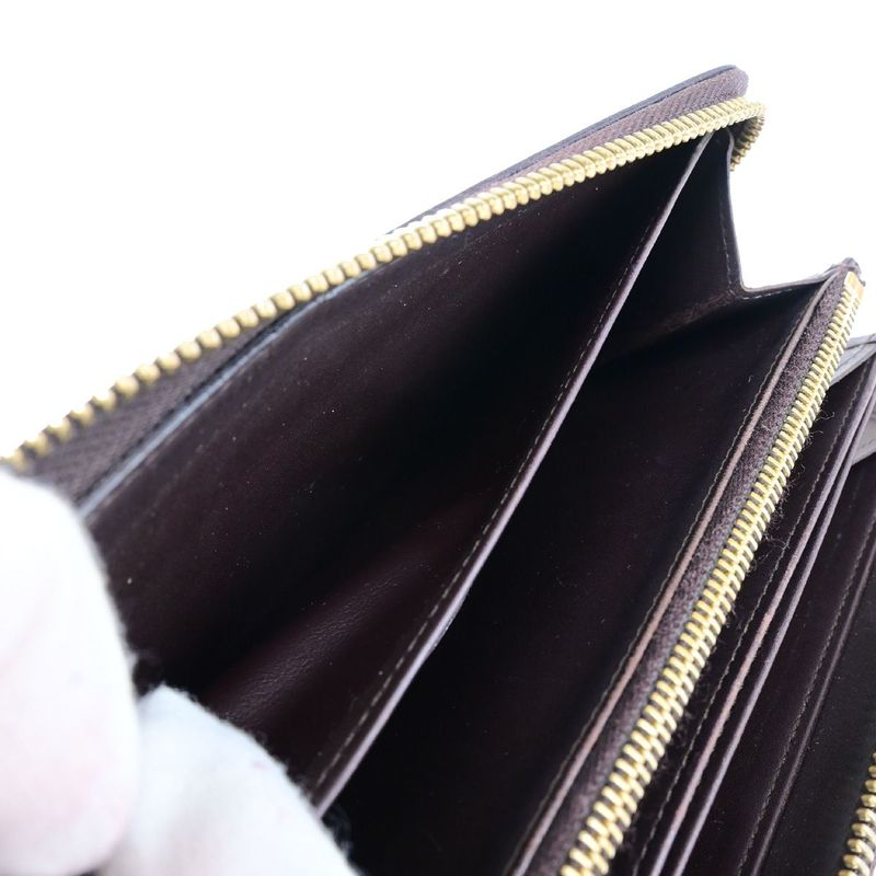 Louis Vuitton Wallet Zippy Wallet Amarante Enamel Leather Vernis M93522 67eb376