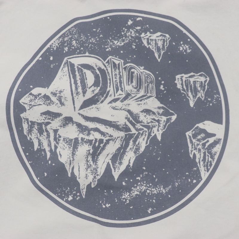 DIOR Homme 23AW 39c308a5834 Back Print Hooded Technical Cotton Double Zip Up