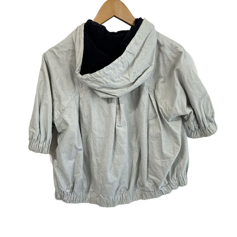 Fendi Blouson Size 38 S Women - Gray Short Sleeves/spring/fall