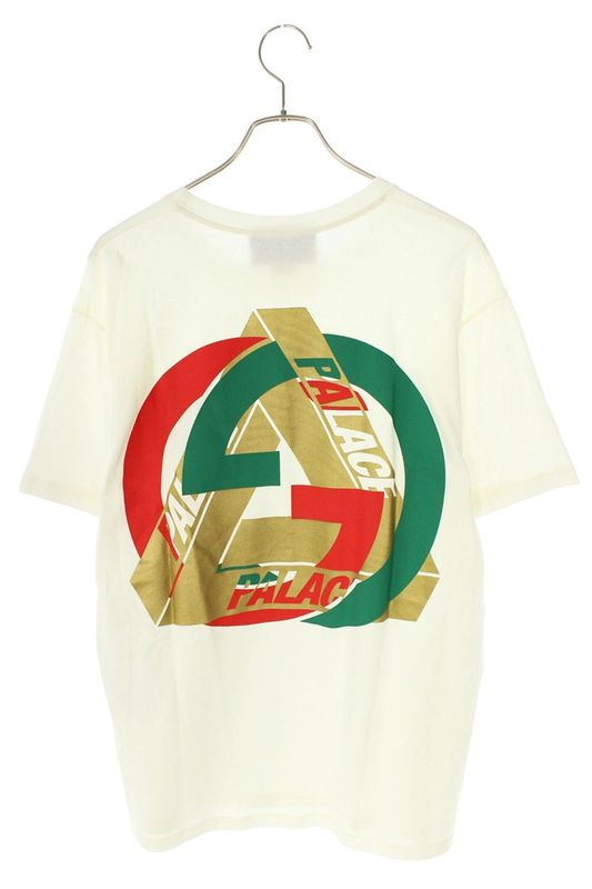 Gucci X Palace 548334 Xje1c Double Name Logo Print T-shirt Men's M