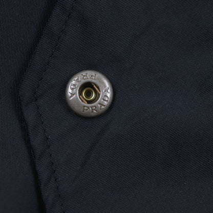 Prada 22SS Sgc006 Re-nylon Triangle Logo Triangle Plate Zip Up Bomber Jacket