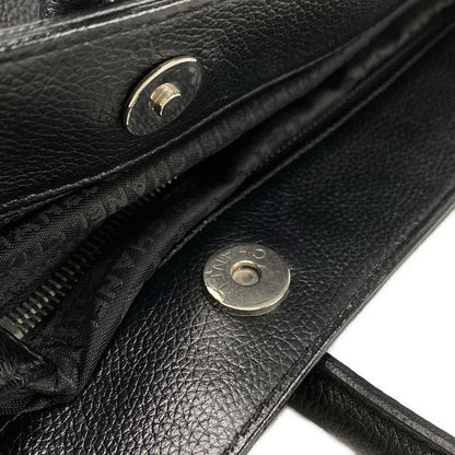 Chanel Tote Bag Executive Line255 A29292 Black Silver Hardware