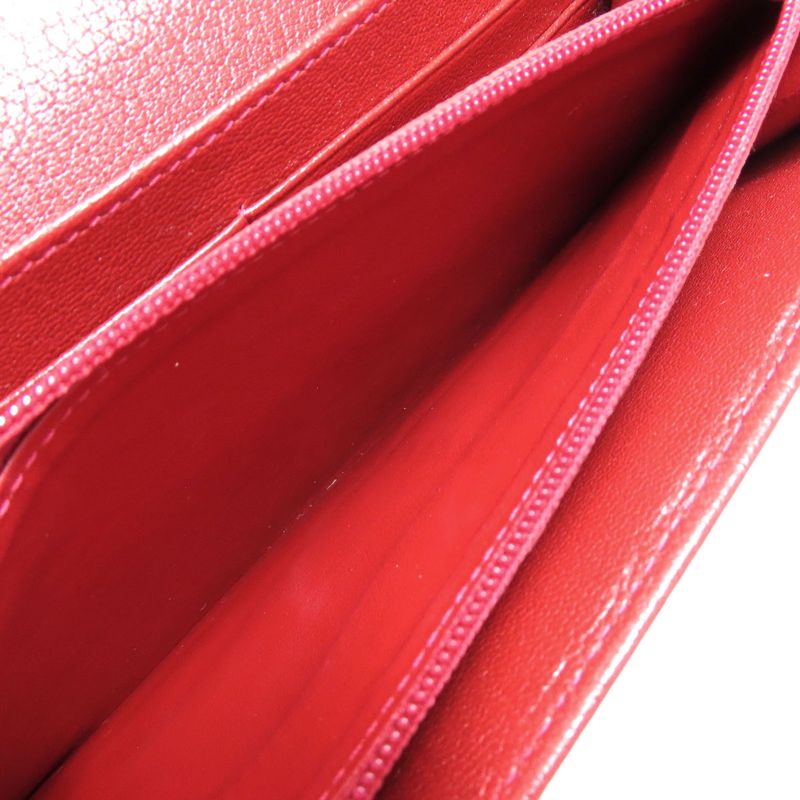 Cartier Love Collection Long Wallet With Coin Purse Leather Ladies