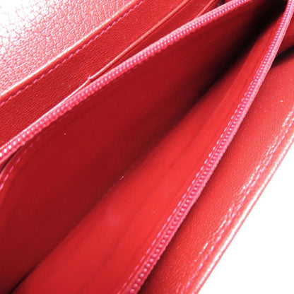 Cartier Love Collection Long Wallet With Coin Purse Leather Ladies