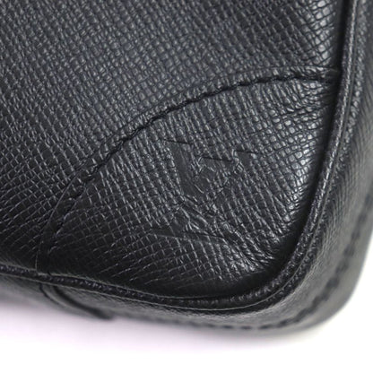 Louis Vuitton M30975 Porte Documents Voyage Taiga Leather 2WAY Briefcase Black