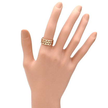 Hermes Ring Chaine D'ancre Divine PM 18k Pink Gold Pink Gold #52 Au750 18k Gold