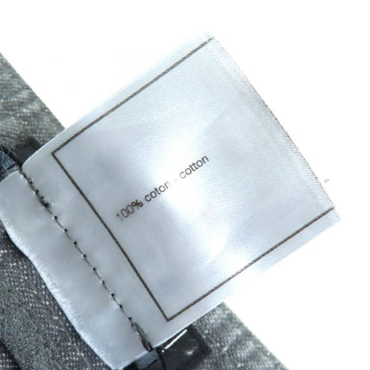 CHANEL Vintage 01P P17693 100% Cotton Coco Mark Rhinestone Coco Button Denim