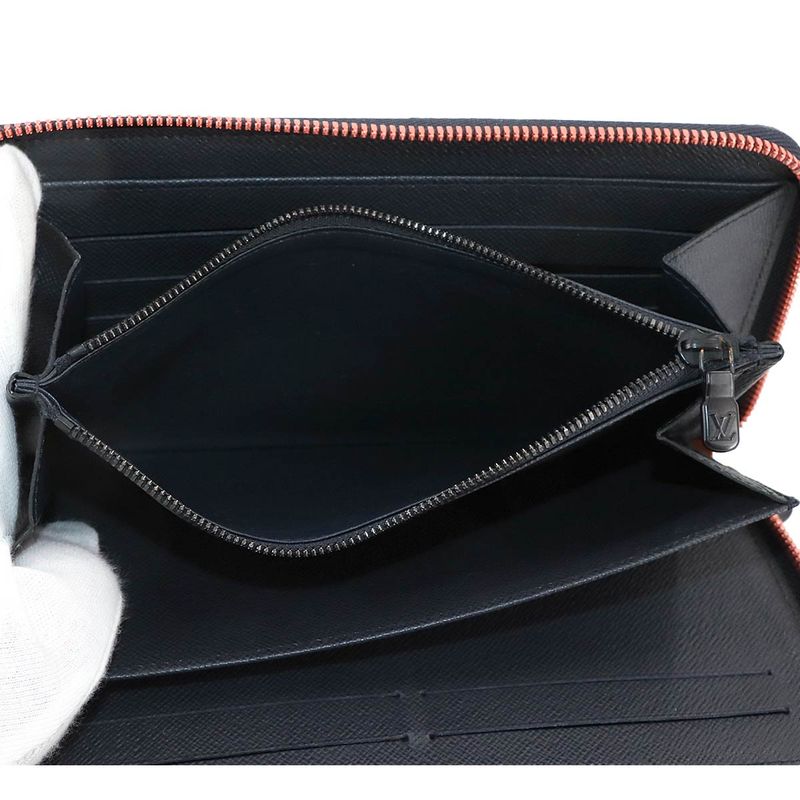 Louis Vuitton Monogram Ink Upside Down Zippy Organizer Long Wallet M62931