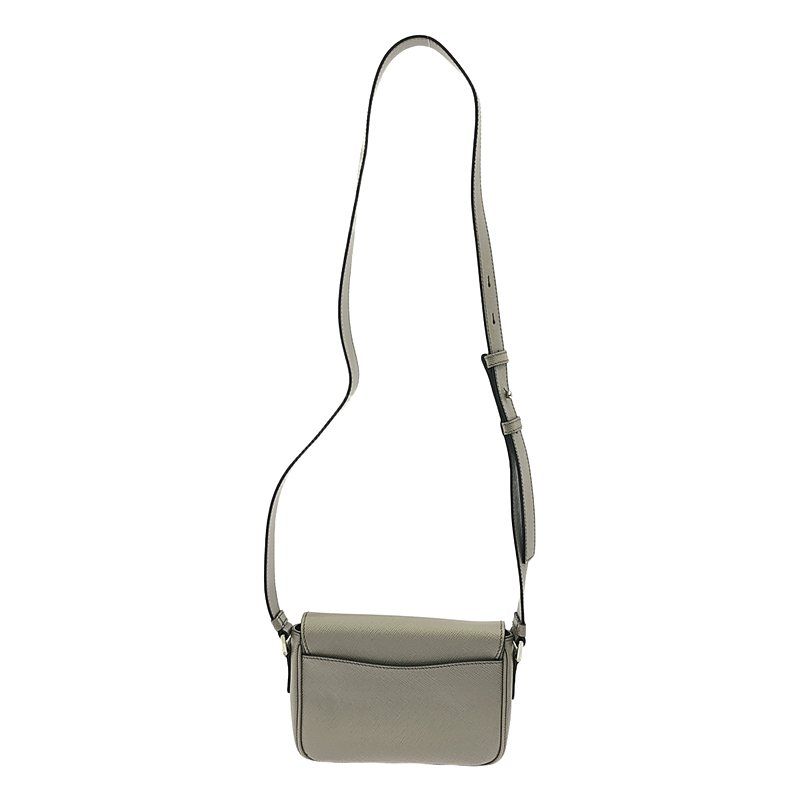 Prada Triangle Logo Saffiano Leather Shoulder Bag - Men's