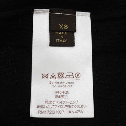 Louis Vuitton Cardigan Rm172q KC7 Han42w Cashmere Black Men's Knit