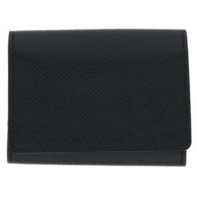 Louis Vuitton Envelop Carte De Visite NM M64595 Taiga Leather Card Case Men's