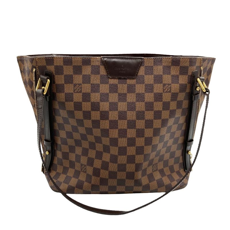Louis Vuitton Cabas Rivington Tote Bag Damier Ebène N41108 Brown Gold Hardware