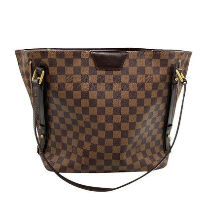 Louis Vuitton Cabas Rivington Tote Bag Damier Ebène N41108 Brown Gold Hardware