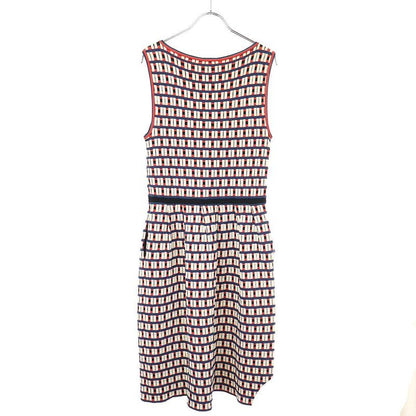 Fendi Block Knit Dress Fz9065 T4k Mix 40