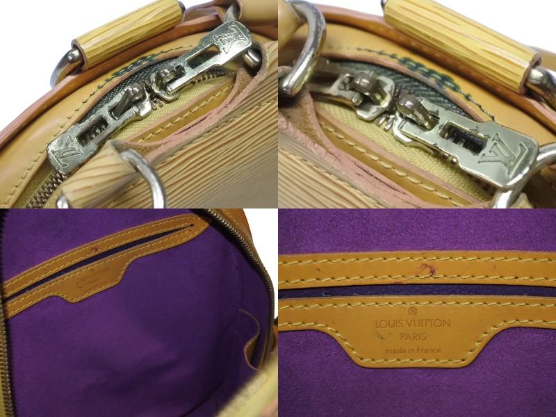 Louis Vuitton Epi Mabillon Backpack Tassili Yellow — view 8