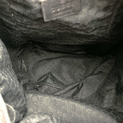 Gucci 003 0257 Bon Sac One Shoulder Body Bag With Vintage Pouch Leather Black