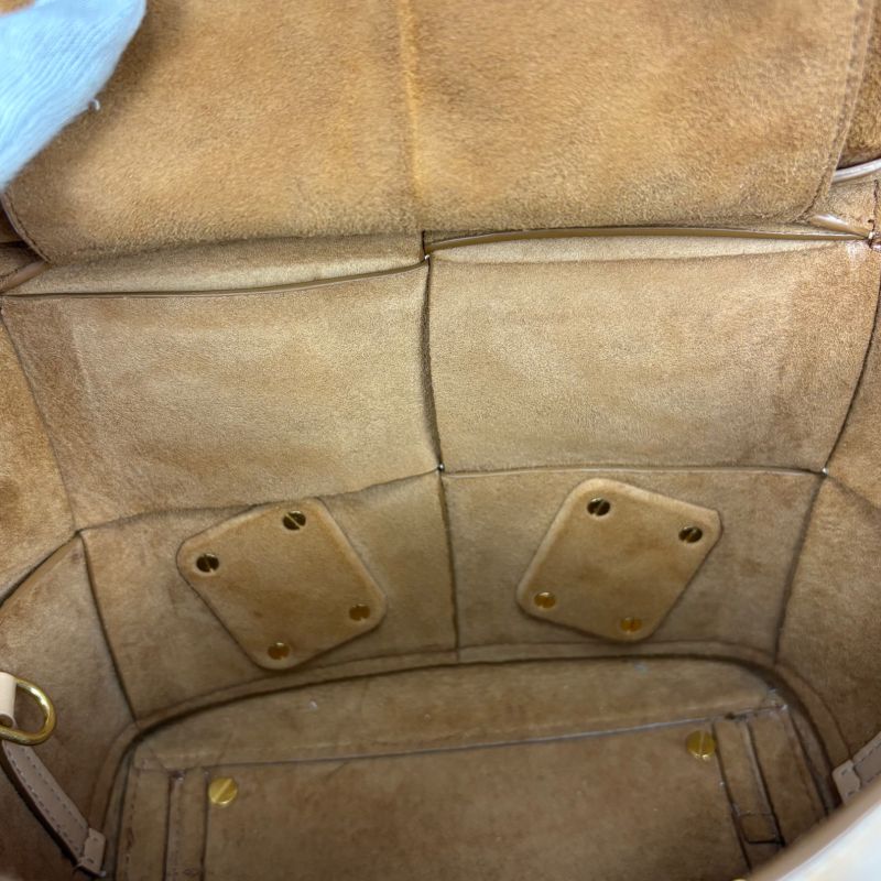 Bottega Veneta Mini The Arco Handbag Mini Tote Bag Maxi Intrecciato Leather